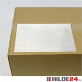 Begleitpapiertaschen aus Papier, weiß, 240 x 172 mm  | HILDE24 GmbH